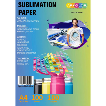 PAPEL SUBLIMACION SECADO INSTANTANEO, PAPEL PARA SUBLIMAR