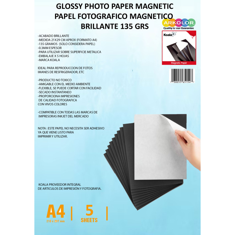 PAPEL MAGNETICO-PAPEL IMANTADO