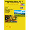 PAPEL FOTOGRAFICO DOBLE FAZ A4 BRILLANTE 50 HOJAS 140 GRS