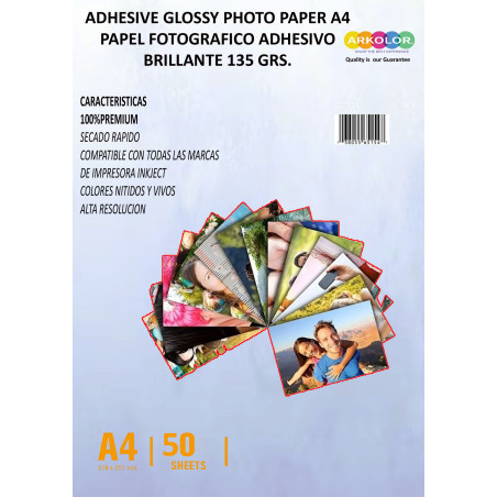 "PAPEL FOTOGRAFICO DE ALTA CALIDAD PARA IMPRESIONES PERFECTAS"