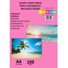 PAPEL FOTOGRAFICO, PAPEL ADHESIVO, PAPEL BRILLANTE FOTOGRAFICO 180 GRS